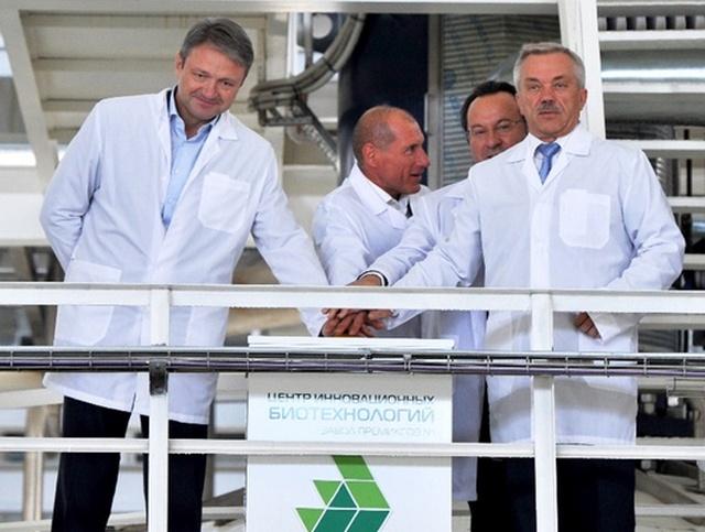 В Белгородской области  состоялось открытие завода по производству лизина