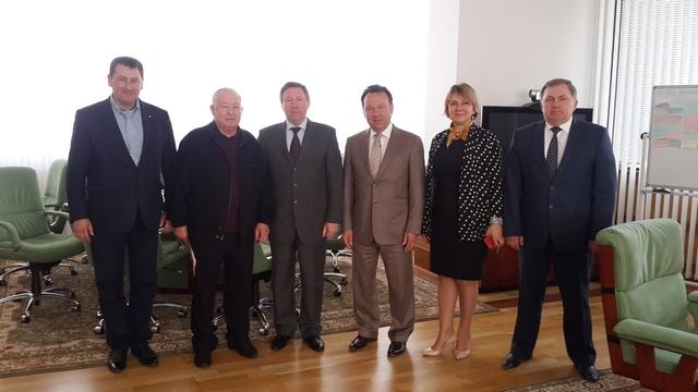 Председатель Центрально-Черноземного банка Владимир Салмин встретился с губернатором Липецкой области